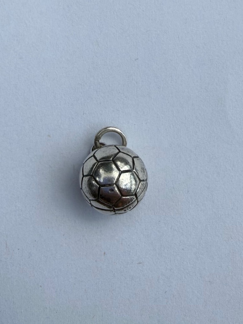 James Avery Sterling Silver 3D Soccer Ball Charm